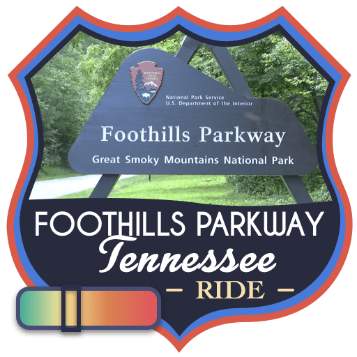 Foothills Parkway Ride Badge