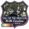 Tail of the dragon Badge