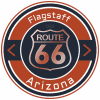 Route 66 Flagstaff Arizona Road Badge Collection