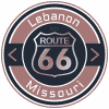 Route 66 Lebanon Missouri Road Badge Collection